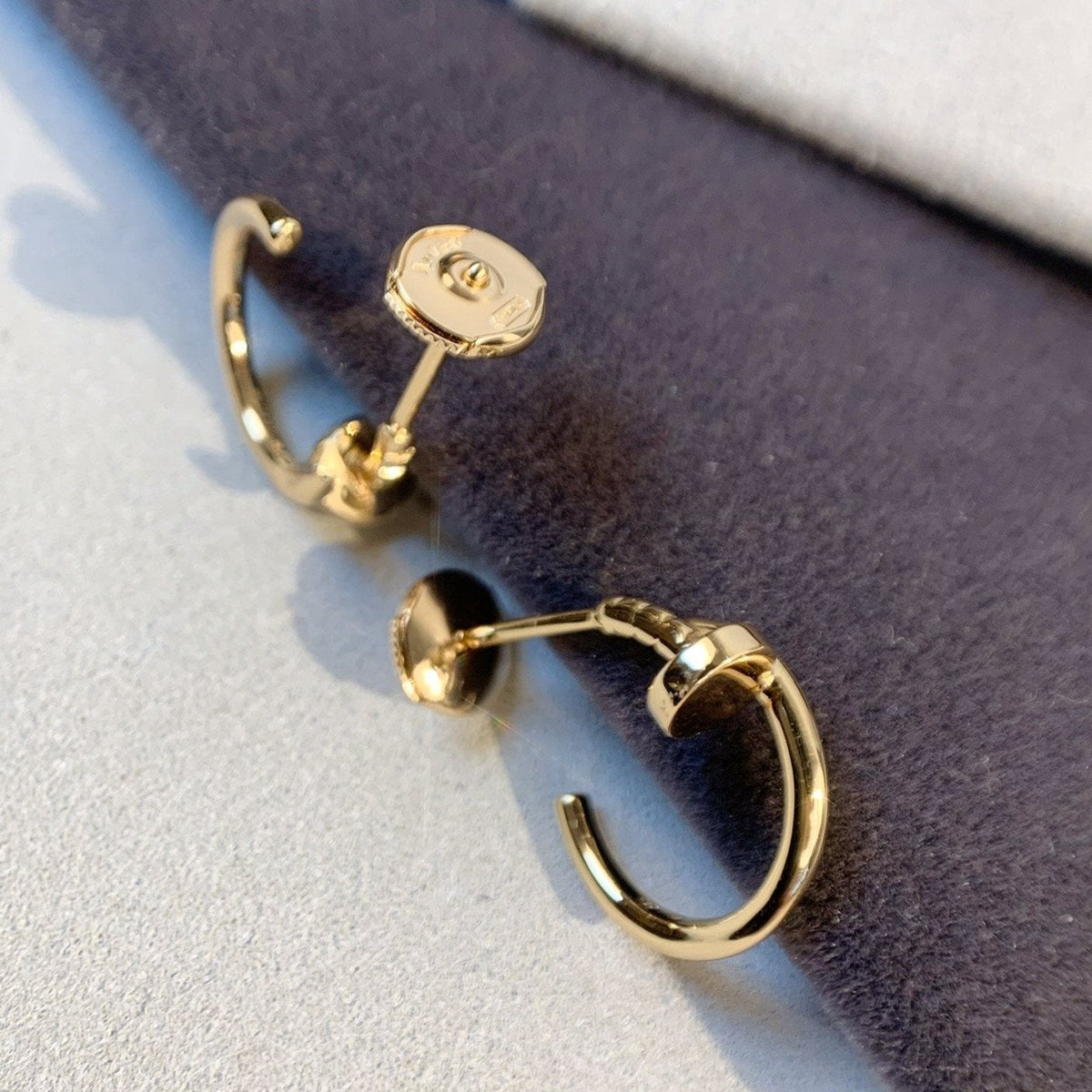 [Sophire Jewelry ]JUSTE EARRINGS PINK GOLD