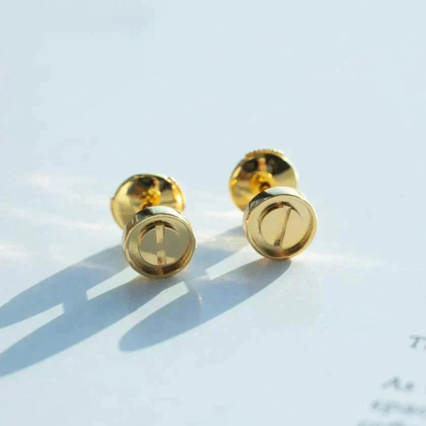 [Sophire Jewelry ]LOVE EARRINGS GOLD 10MM
