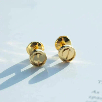 [Sophire Jewelry ]LOVE EARRINGS GOLD 10MM