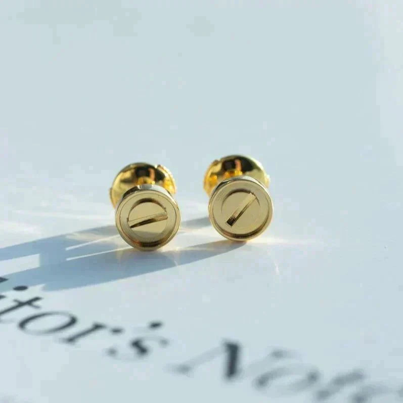 [Sophire Jewelry ]LOVE EARRINGS GOLD 10MM