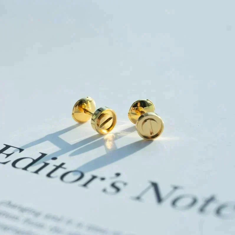 [Sophire Jewelry ]LOVE EARRINGS GOLD 10MM