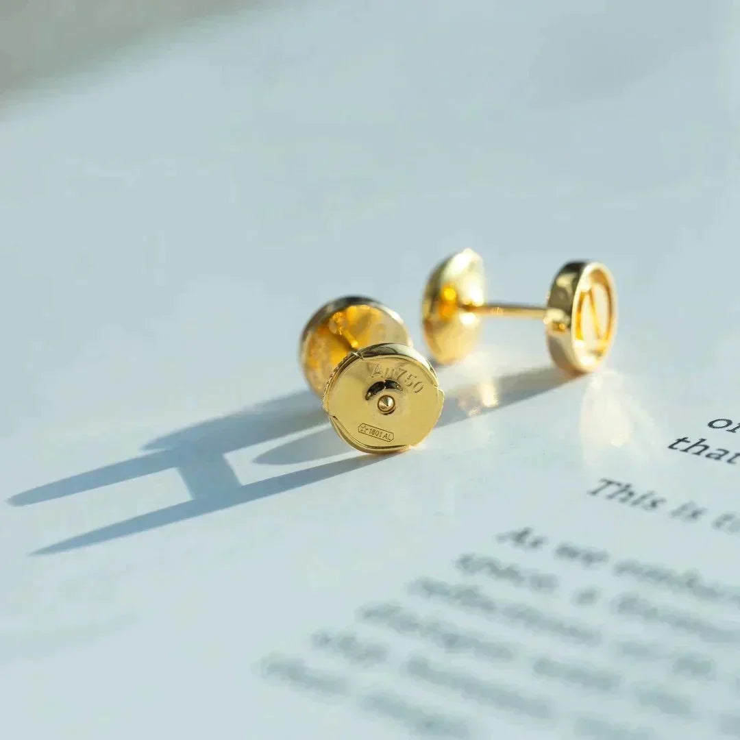 [Sophire Jewelry ]LOVE EARRINGS GOLD 10MM