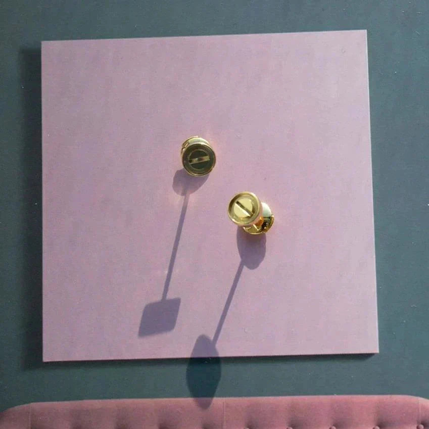 [Sophire Jewelry ]LOVE EARRINGS GOLD 10MM