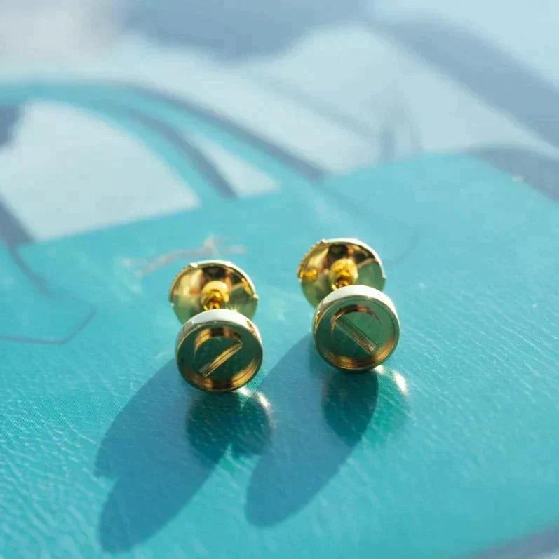 [Sophire Jewelry ]LOVE EARRINGS GOLD 10MM