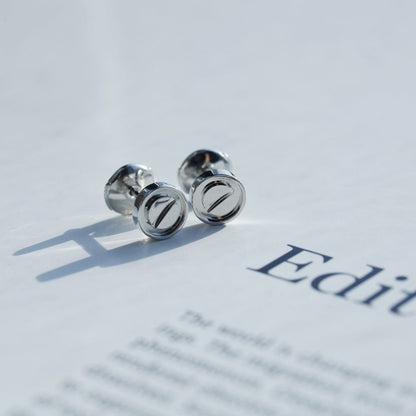 [Sophire Jewelry ]LOVE EARRINGS SILVER 10MM