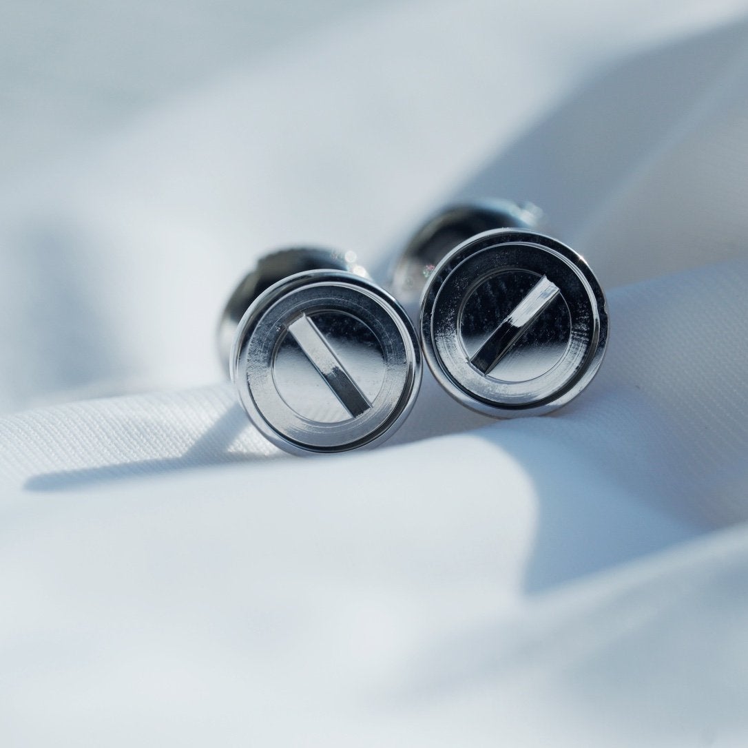 [Sophire Jewelry ]LOVE EARRINGS SILVER 10MM