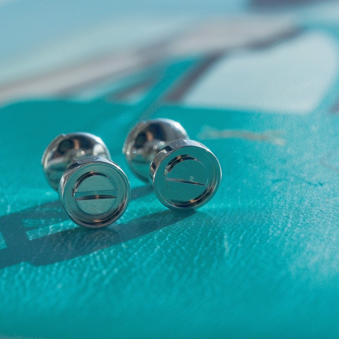 [Sophire Jewelry ]LOVE EARRINGS SILVER 10MM