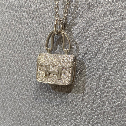 [Sophire Jewelry ]CONSTANCE PEDANT DIAMOND NECKLACE