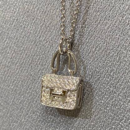 [Sophire Jewelry ]CONSTANCE PEDANT DIAMOND NECKLACE