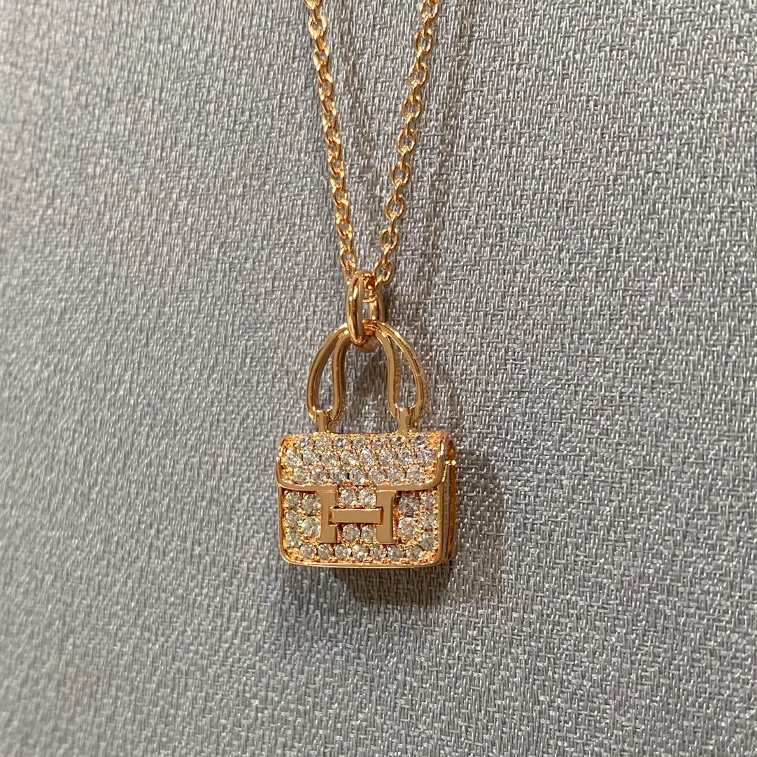 [Sophire Jewelry ]CONSTANCE PEDANT DIAMOND NECKLACE