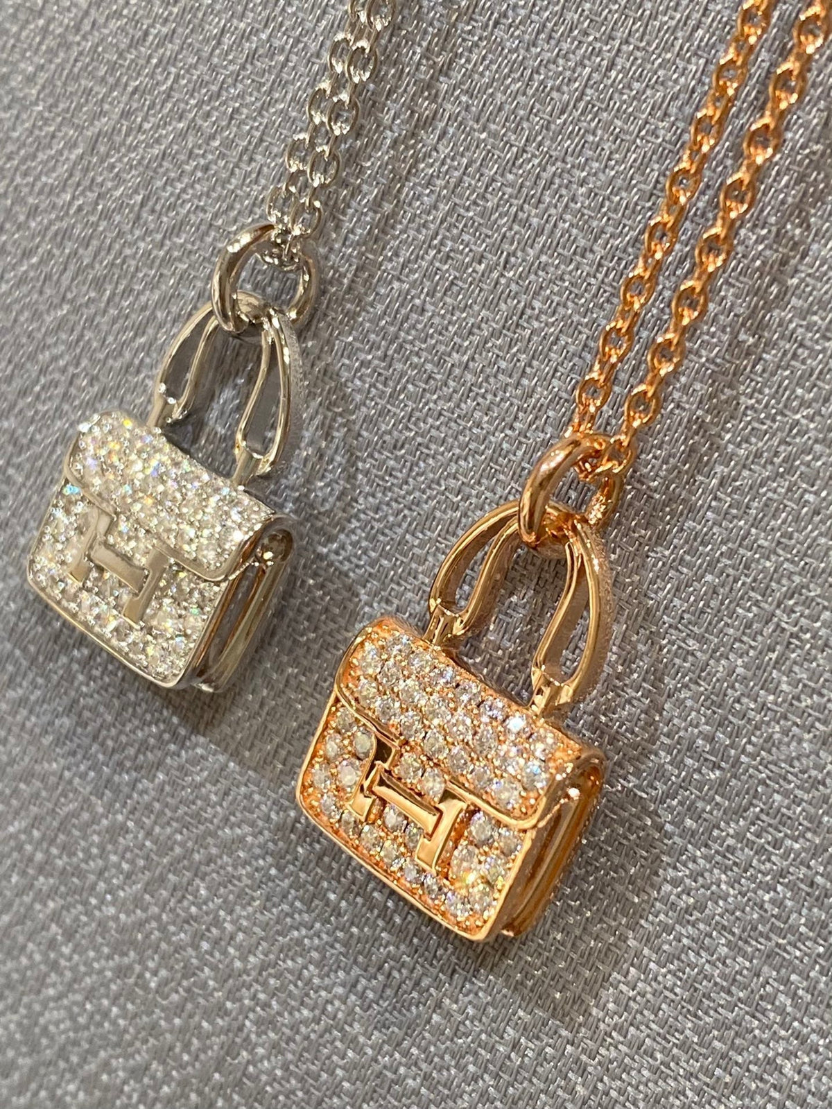 [Sophire Jewelry ]CONSTANCE PEDANT DIAMOND NECKLACE