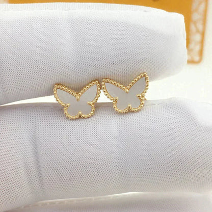 [Sophire Jewelry ]SWEET BUTTERFLY MOP EARSTUDS