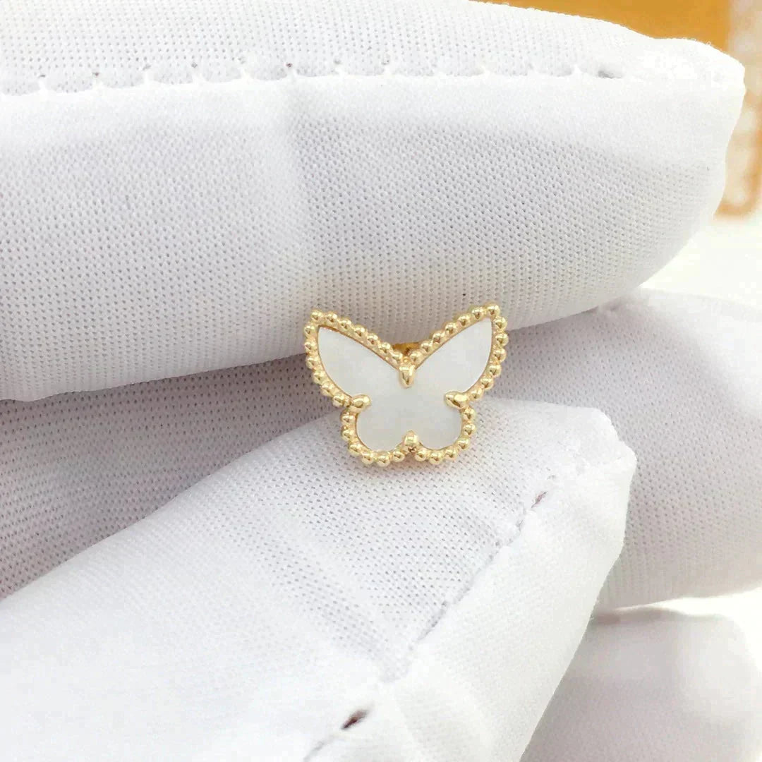[Sophire Jewelry ]SWEET BUTTERFLY MOP EARSTUDS