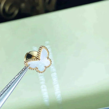 [Sophire Jewelry ]SWEET BUTTERFLY MOP EARSTUDS