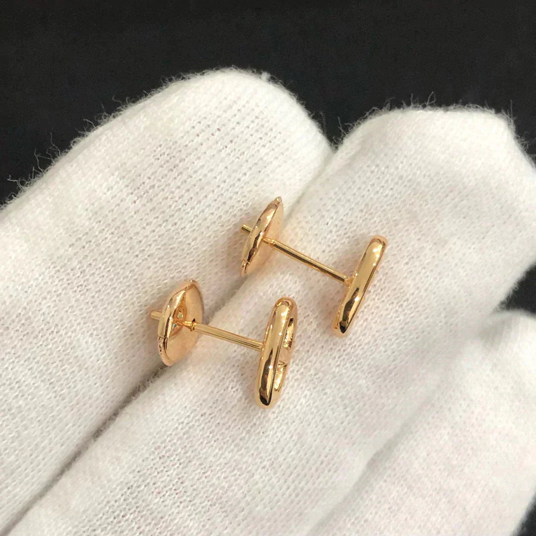 [Sophire Jewelry ]CHAINE SMALL EARRINGS GOLD AND SILVER
