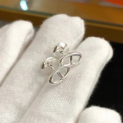 [Sophire Jewelry ]CHAINE SMALL EARRINGS GOLD AND SILVER