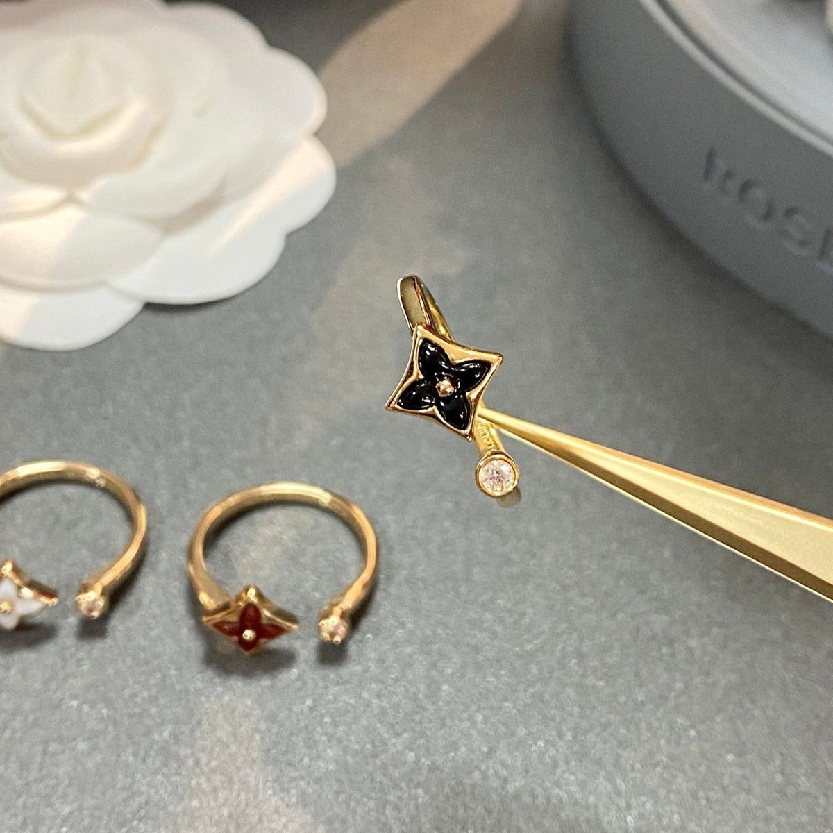 [Sophire Jewelry ]STAR 1 DIAMOND OPEN RING