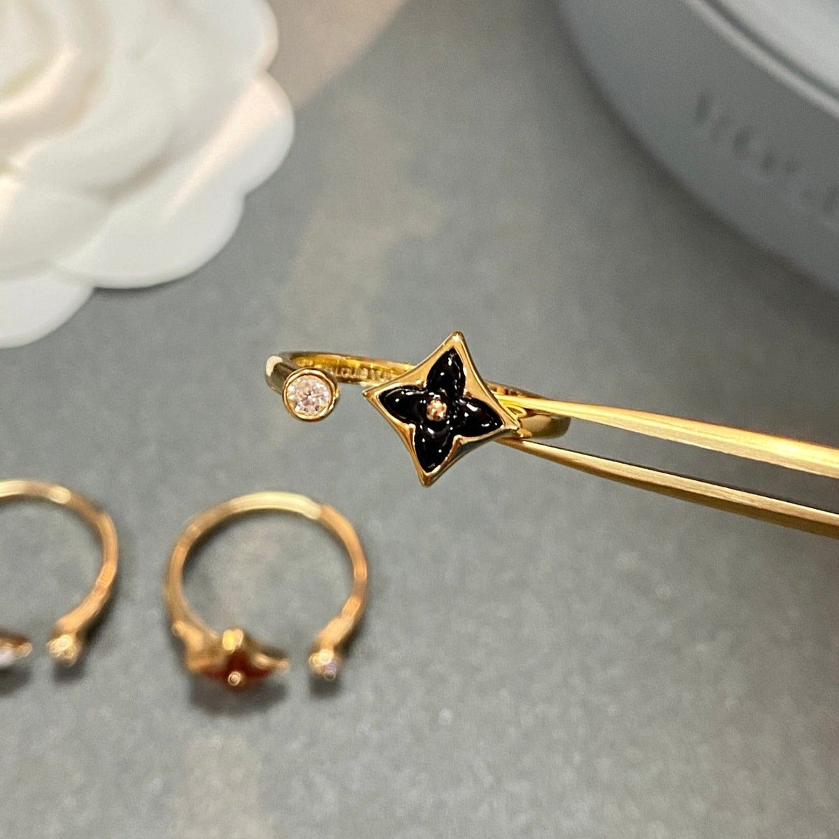 [Sophire Jewelry ]STAR 1 DIAMOND OPEN RING
