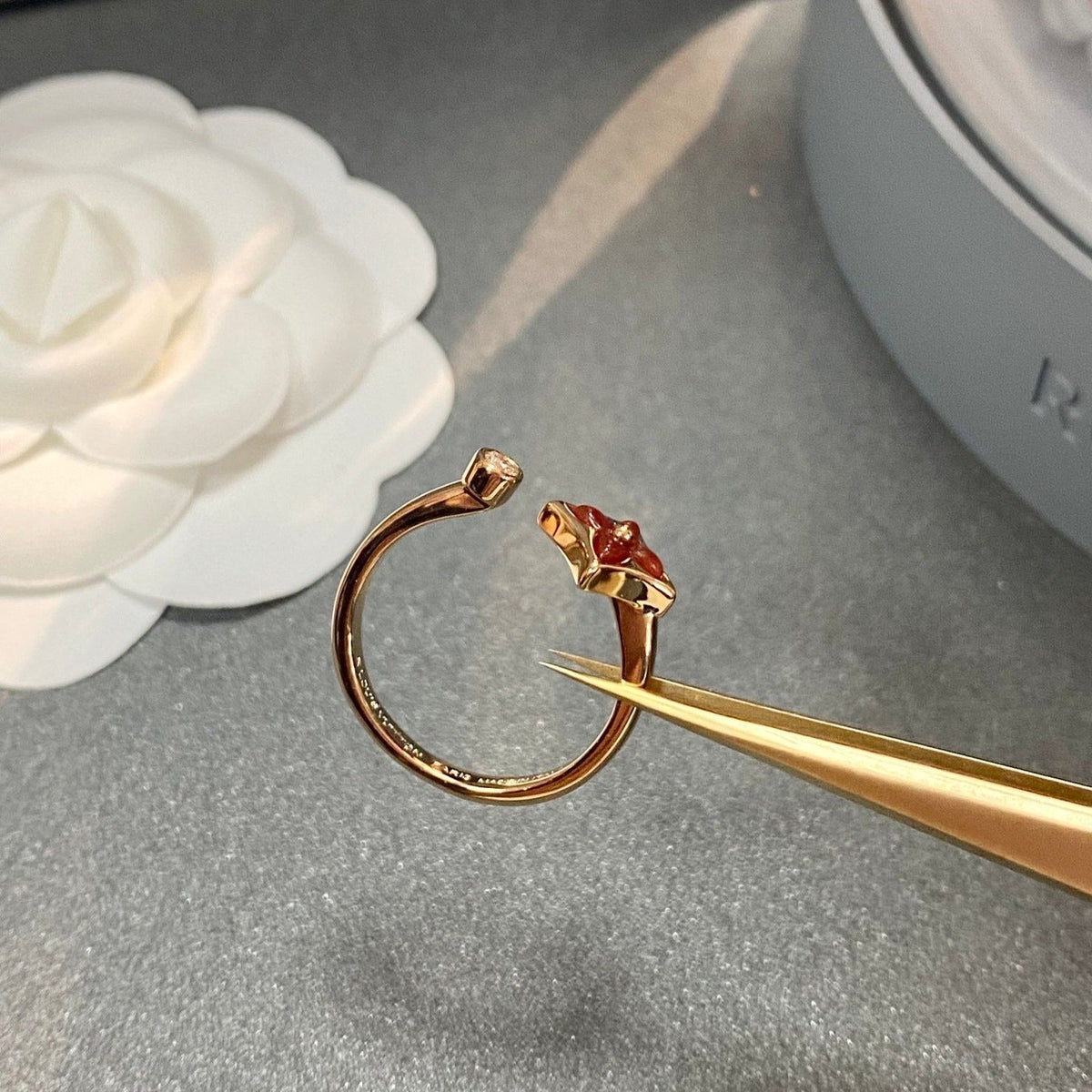 [Sophire Jewelry ]STAR 1 DIAMOND OPEN RING