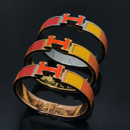 [Sophire Jewelry ]H BRACELET ORANGE RAINBOW CERAMIC
