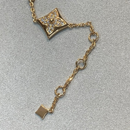 [Sophire Jewelry ]STAR AND SUN 4 MOTIFS GOLD DIAMONDS BRACELET