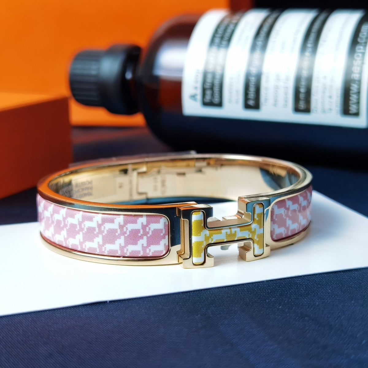 [Sophire Jewelry ]H HORSE BRACELET 12MM