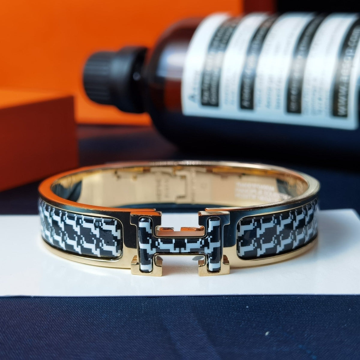 [Sophire Jewelry ]H HORSE BRACELET 12MM