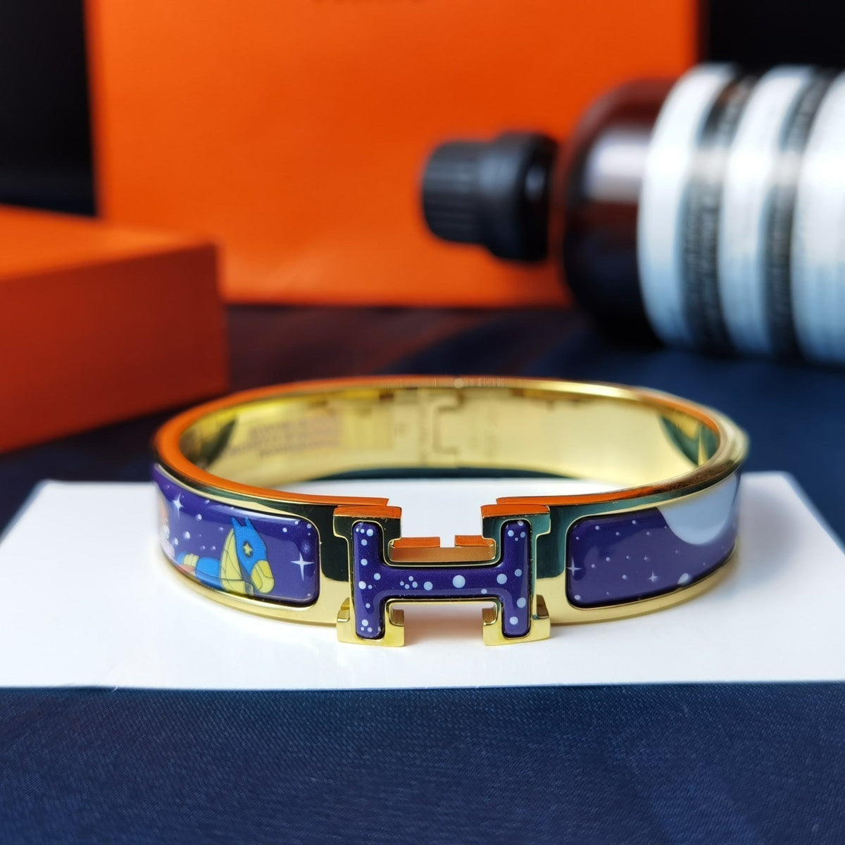 [Sophire Jewelry ]H STAR AND MOON BRACELET 12MM