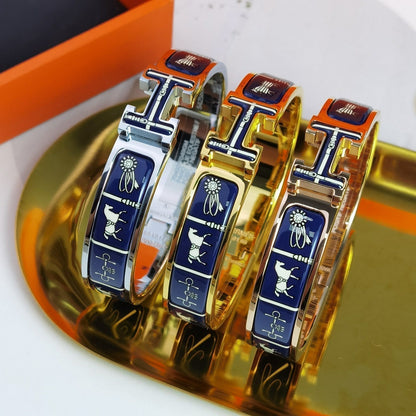 [Sophire Jewelry ]H COUVERTURES DARK BLUE BRACELET