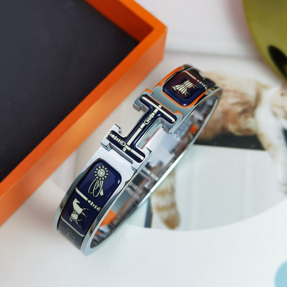 [Sophire Jewelry ]H COUVERTURES DARK BLUE BRACELET