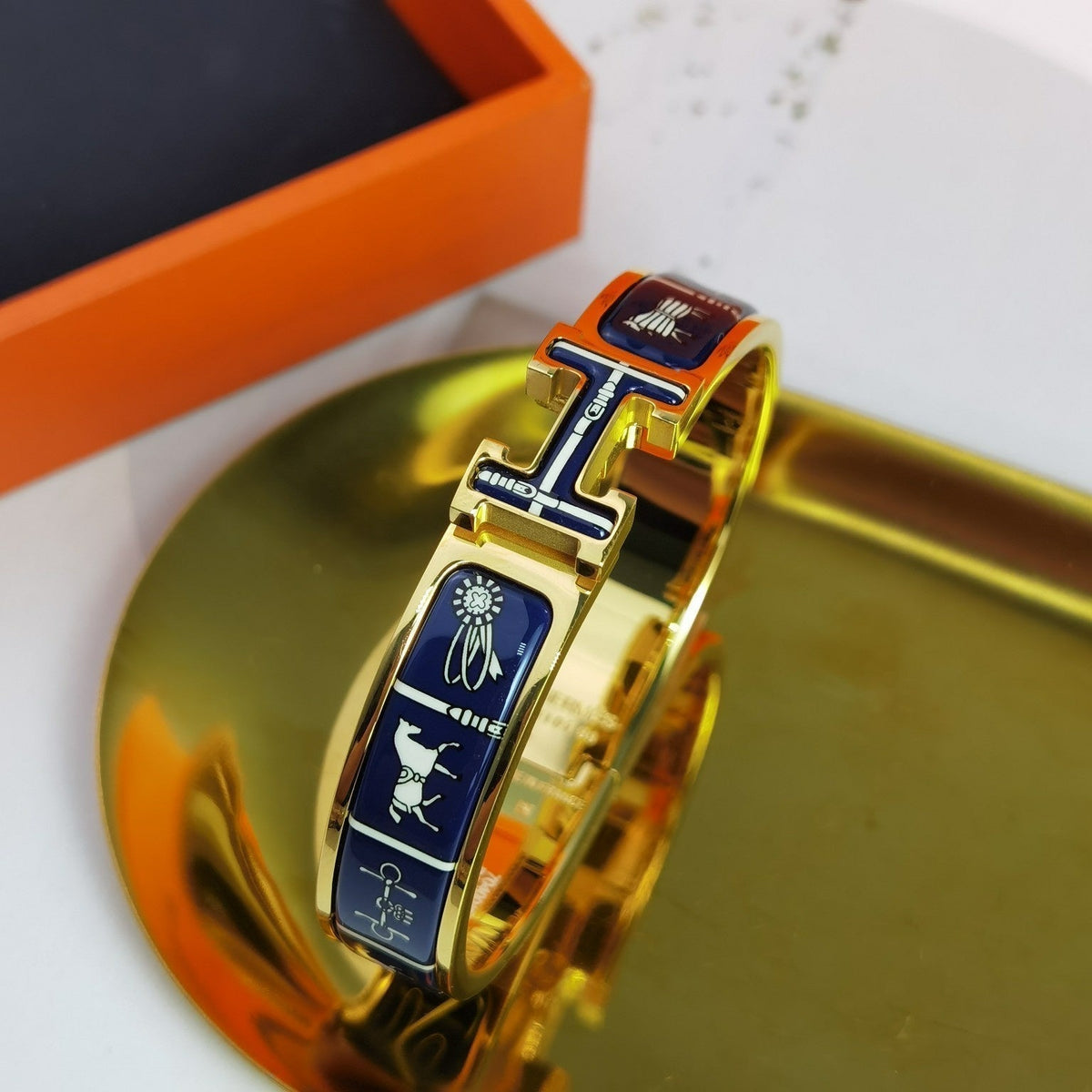 [Sophire Jewelry ]H COUVERTURES DARK BLUE BRACELET