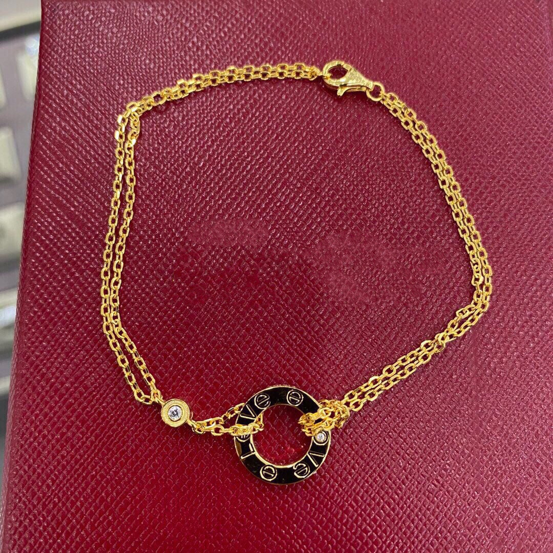 [Sophire Jewelry ]LOVE BRACELET 2 DIAMOND