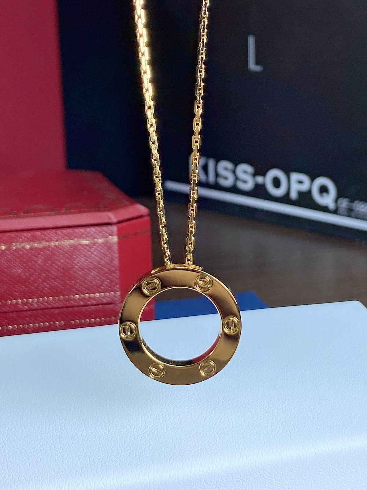 [Sophire Jewelry ]LOVE NECKLACE 16MM