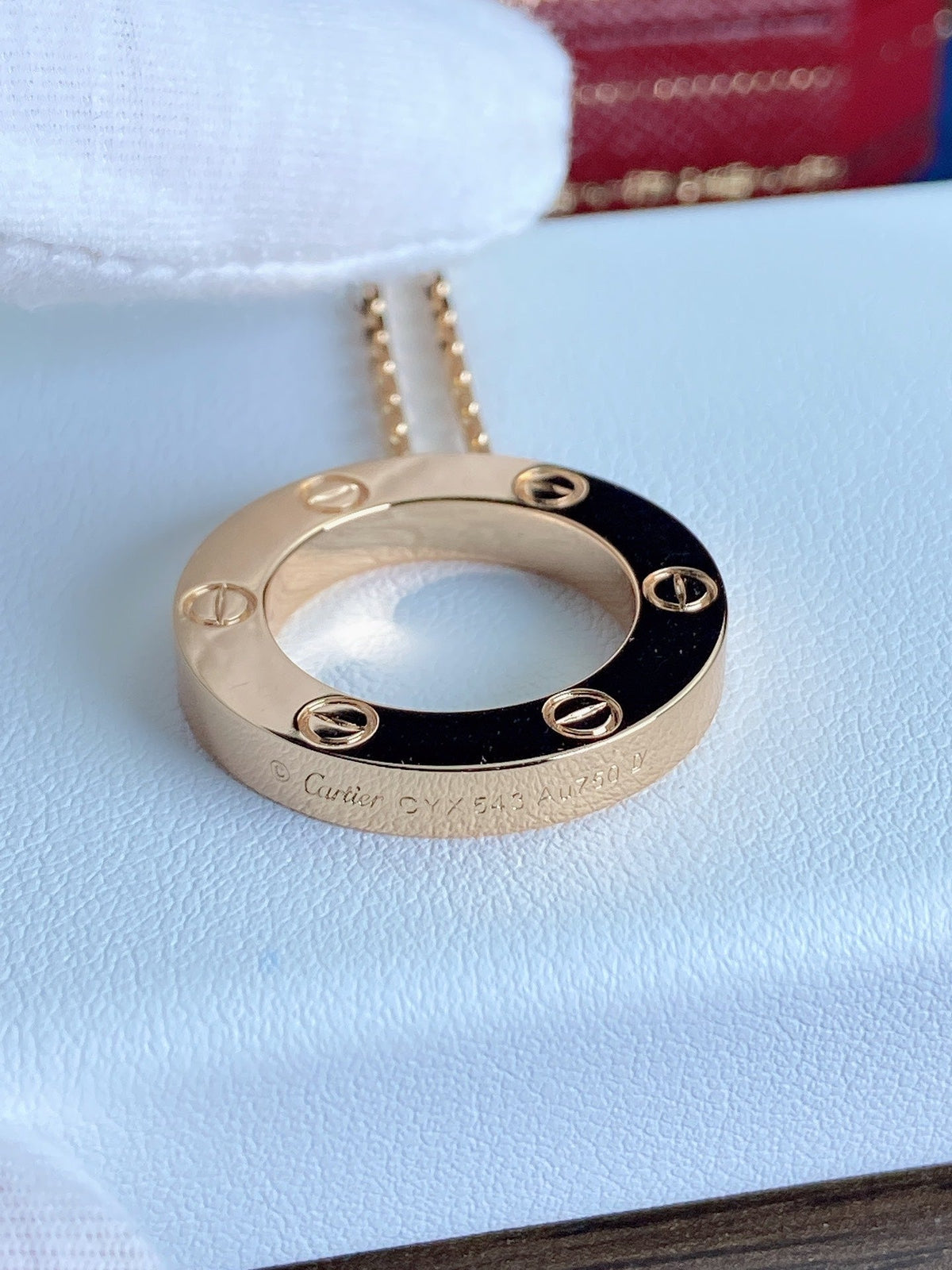 [Sophire Jewelry ]LOVE NECKLACE 16MM