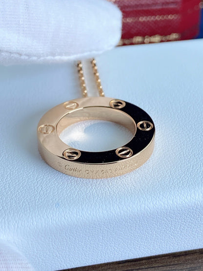 [Sophire Jewelry ]LOVE NECKLACE 16MM