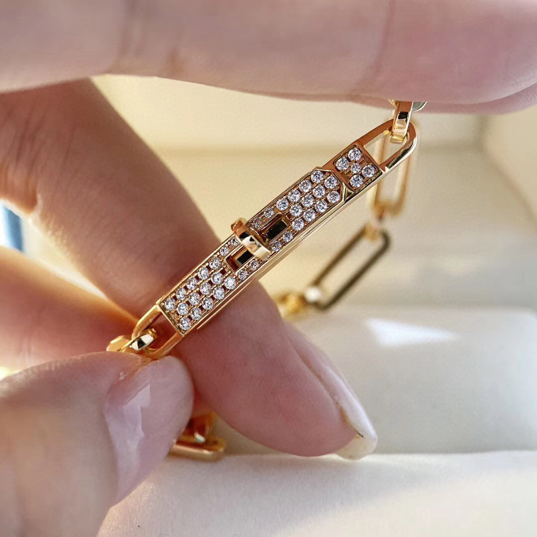 [Sophire Jewelry ]CHAINE BRACELET SMALL MODEL DIAMOND