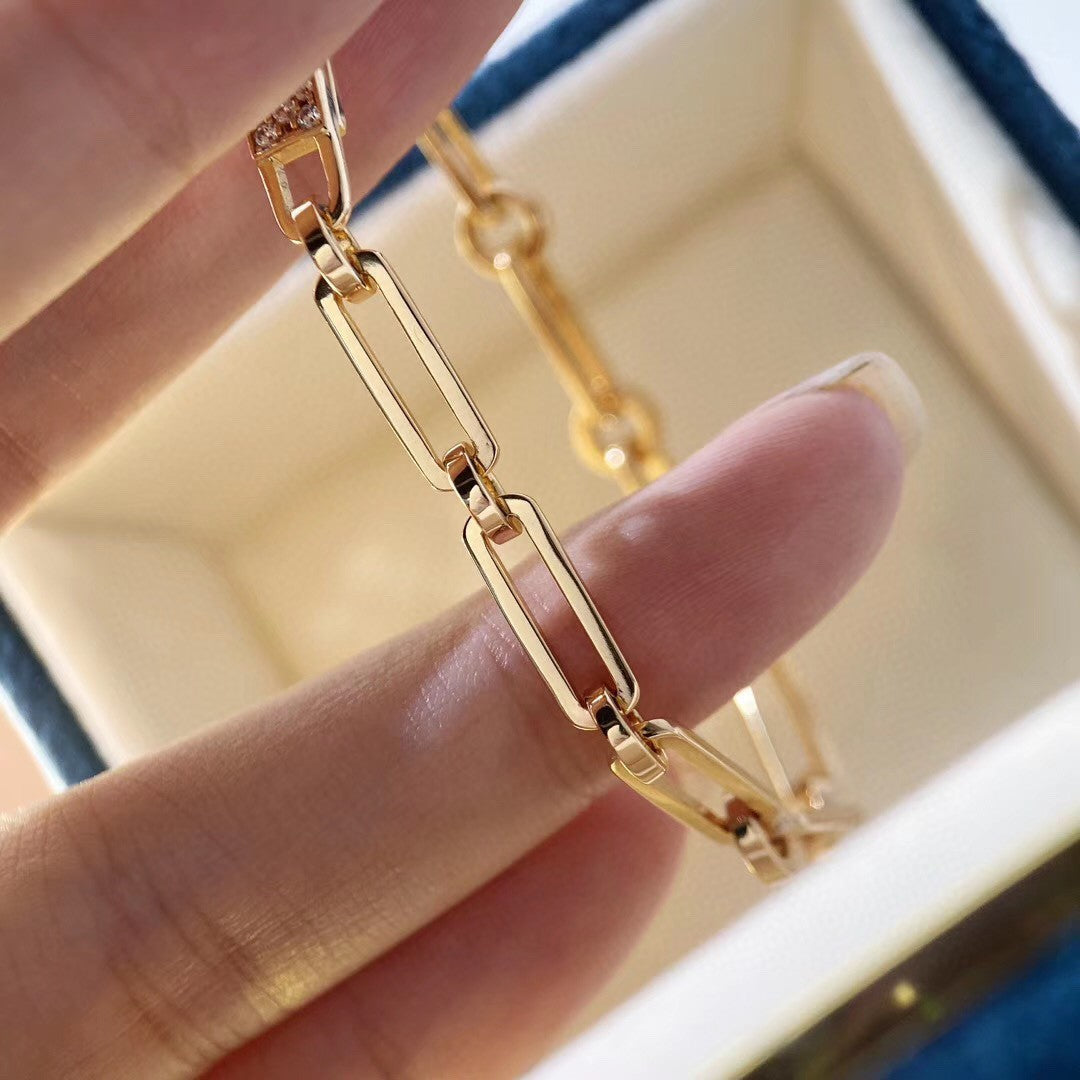 [Sophire Jewelry ]CHAINE BRACELET SMALL MODEL DIAMOND