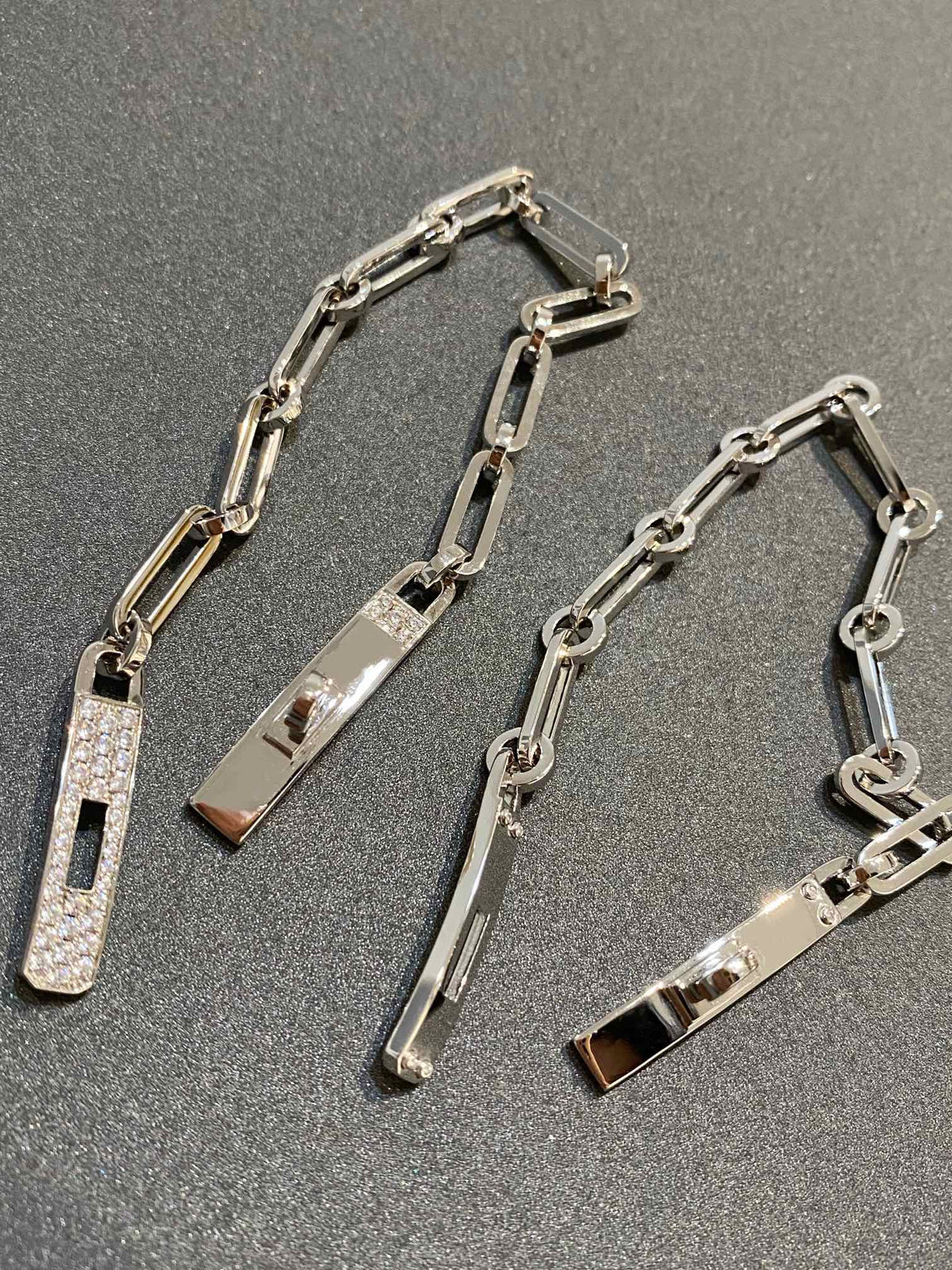 [Sophire Jewelry ]CHAINE BRACELET SMALL MODEL DIAMOND