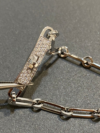[Sophire Jewelry ]CHAINE BRACELET SMALL MODEL DIAMOND