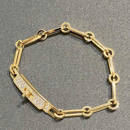 [Sophire Jewelry ]CHAINE BRACELET SMALL MODEL DIAMOND
