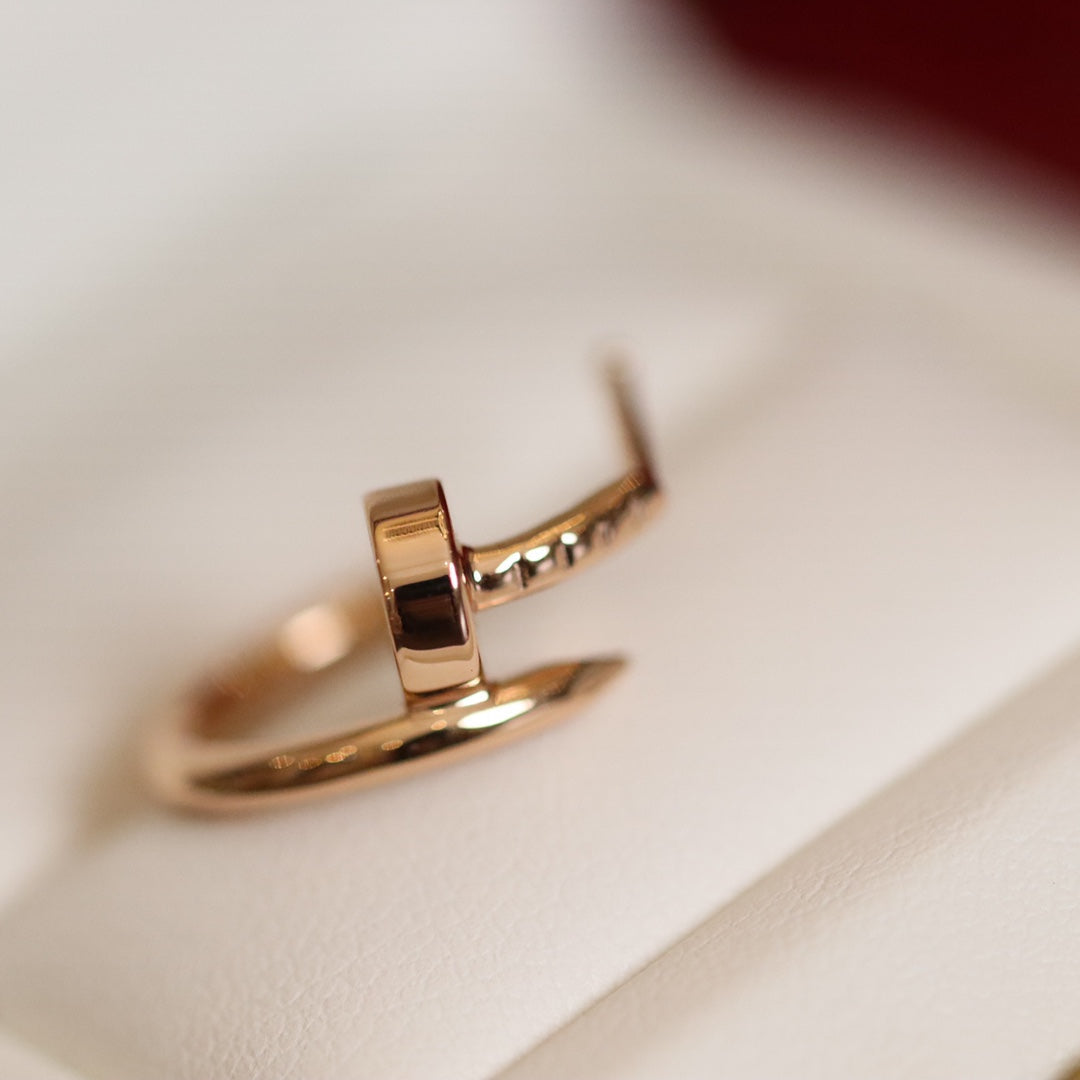 [Sophire Jewelry ]JUSTE EARRINGS PINK GOLD