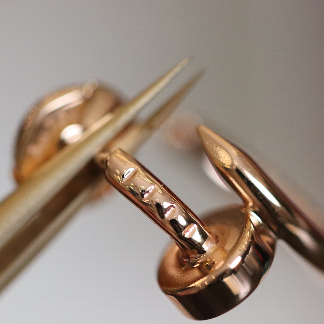 [Sophire Jewelry ]JUSTE EARRINGS PINK GOLD