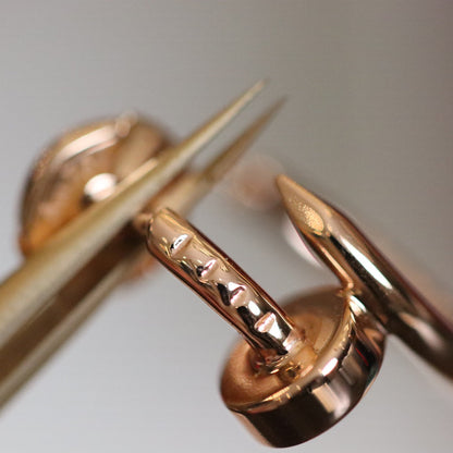 [Sophire Jewelry ]JUSTE EARRINGS PINK GOLD