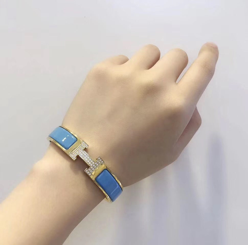 [Sophire Jewelry ]H CLOUD BLUE BRACELET GOLD DIAMOND