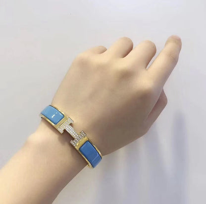[Sophire Jewelry ]H CLOUD BLUE BRACELET GOLD DIAMOND