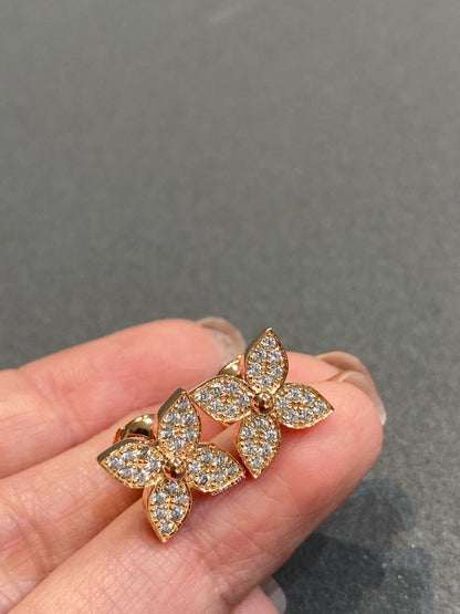 [Sophire Jewelry ]STAR DIAMOND EARRINGS