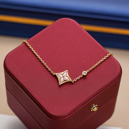 [Sophire Jewelry ]STAR 1 DIAMOND PINK GOLD BRACELET