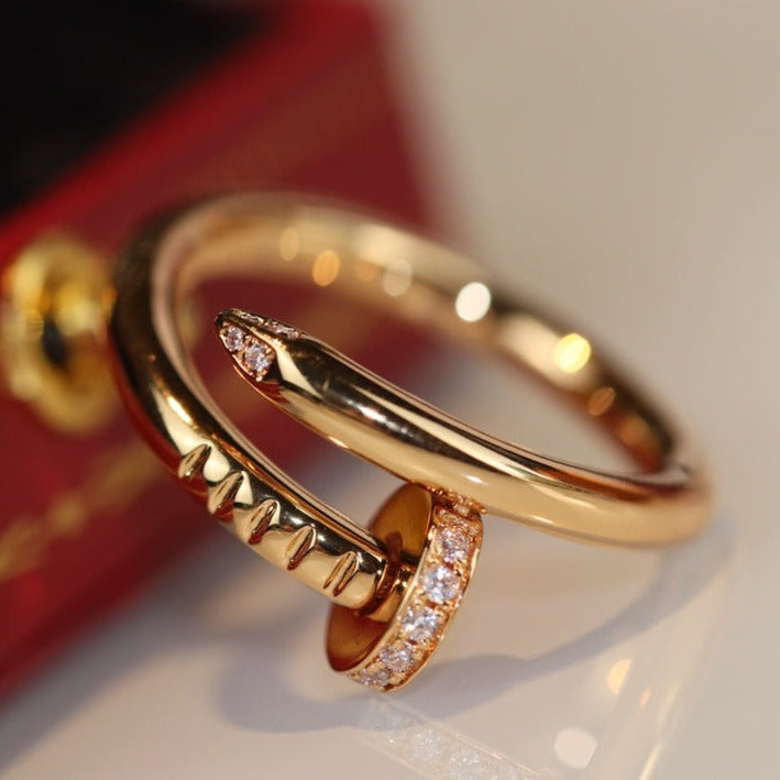 [Sophire Jewelry ]JUSTE RING 2.65MM GOLD DIAMOND