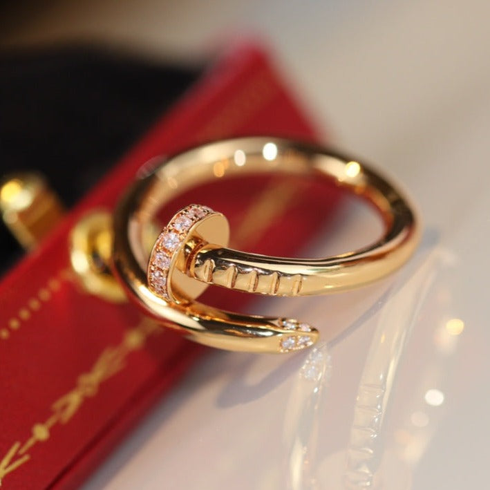 [Sophire Jewelry ]JUSTE RING 2.65MM GOLD DIAMOND
