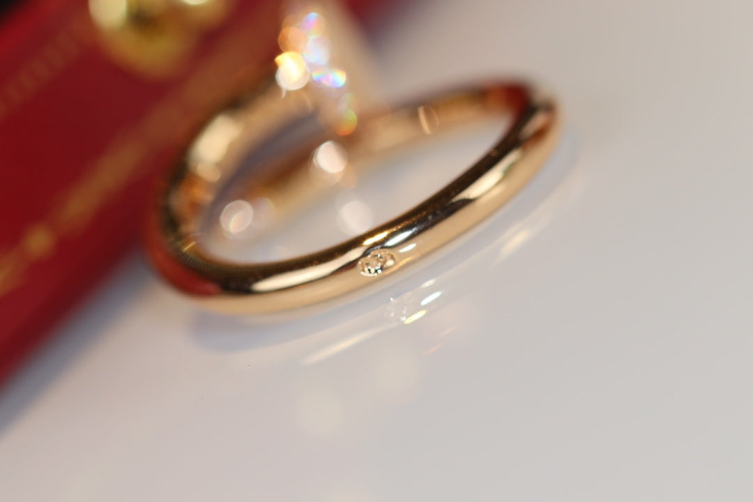 [Sophire Jewelry ]JUSTE RING 2.65MM GOLD DIAMOND